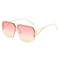 YAMEIZE 90s Sunglasses Retro Square Oversized Trendy Vintage