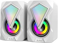 NJSJ Stereo 2.0 Computer Speakers for Desktop