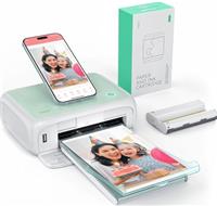 YOTON Photo Printer, Instant Photo Printer with 54 Sheets(4"x6"), Support WiFi Connection, Creative Photo Editing Apps, for iOS/Android Smartphone