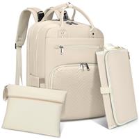 RAINSMORE Baby Changing Bags Backpack with Portable Changing Mat Multifunction Nappy Changing Bags Waterproof Diaper Bag Large Nappy Bag Baby Bag for Mum