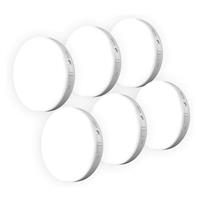MIAOLIAN 10 Pack Motion Sensor Lights Indoor,Under Cabinet Kitchen Lights,Wireless Battery Operated LED auto Lamp,Rechargeable Magnetic Stick on Puck Wall Night Light,Stair,Cupboard,Wardrobe,Hallway