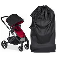 HOTUT Travel Stroller Bag for Airplane,Pushchair Cover Storage Bag with Strap,Gate Check Bag Organizer Storage for Infant Baby Child Umbrella Strollers Large,Universal Buggy Stroller Transport Bag