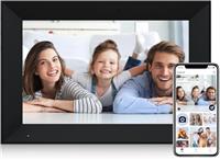 Funcare Digital Photo Frame 15.6 Inch, 1920 * 1080 HD IPS Touch Screen Wifi Digital Picture Frame, 64GB Electronic Photo Frame, Auto-Rotate, Wall Mountable, Easy to Share Photos and Videos via APP