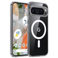 TAURI for Google Pixel 9 Case/Pixel 9 Pro Case, Compatible with Magsafe, Military-Grade Protection, Yellowing Resistant, Scratch-Resistant Back, Shockproof Slim Phone Case for Pixel 9/9 Pro, Green