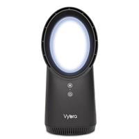 Vybra Solo - Rechargeable Bladeless & Cordless Desktop Fan - Black