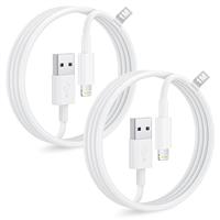 iPhone Charger 1M 2Pack [Apple MFi Certified], Lightning Cable for iPhone 14 Pro Max 13 12 Mini 11 XS X SE 8 7 6 iPad, Fast Charging USB Wire Lead
