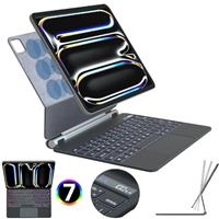 TECHGEAR Magnetic Magic Keyboard Bluetooth Keyboard Case for iPad Pro 13 2024 BTKB MGKB.001 MGKB 001