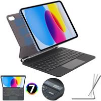 TECHGEAR Magnetic Magic Keyboard Bluetooth Keyboard Case for iPad 10 10th 11 11th 2025 2022 BTKB MGKB.001 MGKB 001