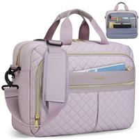 IGOLUMON 17 Inch Laptop Bag for Women Messenger Bag Work Bags for Women Computer Bag 17.3 Inch Laptop Briefcase for Business Office College Travel