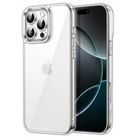 JETech Case for iPhone 16 Pro 6.3-Inch, Non-Yellowing Shockproof Phone Bumper Cover, Anti-Scratch Clear Back