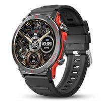 Smart Watch, 1.43''AMOLED Smartwatch Men Women Answer/Make Call, Digital Fitness Watch Connected GPS, 110+ Sports, Blood Pressure, Heart Rate, Stress Monitor Sports Watch for Android or iOS
