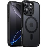 JETech Magnetic Case for iPhone 16 Pro Max 6.9-Inch Compatible with MagSafe, Translucent Matte Back Slim Shockproof Phone Cover