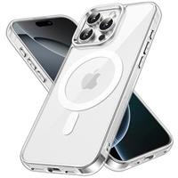 JETech Magnetic Case for iPhone 16 Pro Max 6.9-Inch Compatible with MagSafe, Shockproof Phone Bumper Cover, Anti-Scratch Clear Back