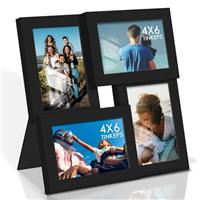 Tinkeps Collage Picture Frames, 4 Frames for 4x6 Photos, Photo Frames 6x4 for Wall