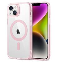 ESR for iPhone 14 Case/iPhone 13 Case, Magnetic Clear Case Compatible with MagSafe, Shockproof Military-Grade Protection, Classic Hybrid Magnetic Case for iPhone 14/13 6.1 inch, Clear Pink