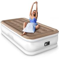 Airefina Inflatable Mattress,Blow up Bed with Built-in Electric Pump,Poratable airbed for guest home camping