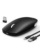 TECKNET Mouse Mat Wrist Support, Ergonomic Mouse Mat with Memory Foam, Mice Pad with Anti-Slip Rubber Base, Waterproof Surface Mouse Pad for Computer, Laptop, Office, Home and Travel, Black