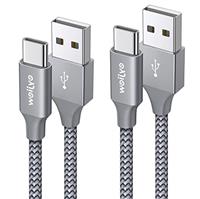 eyjiew USB C Charger Cable, USB Type C Fast Charging Braided Phone Charger Cable