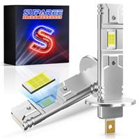 SUPAREE H1 LED Headlight Bulb H1 Canbus Error Free LED H1 Bu