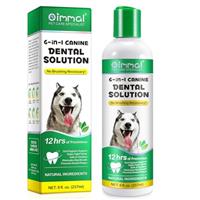 Onznoz Dental Formula Water Additive For Dogs, Dog Oral Care Mouthwash, Dog Teeth Cleaning, Oral Hygiene Support, Fight Tartar, Clean Teeth, Fresh Breath, No Brushing Necessary