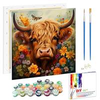 Viart Flowers Paint by Numbers for Adults-Paint by Numbers f