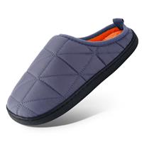 BHFRGAS Mens Womens Slippers Two-Tone Memory Foam Slippers C