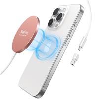 EXW Wireless Charger for MagSafe Charger, Fast Compatible with MagSafe Wireless Charger for iPhone 15/14/13/12 and Airpods
