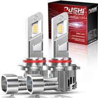 OUSHI HB3 LED Headlight Bulbs, Upgraded 600% 6500K Xenon Whi
