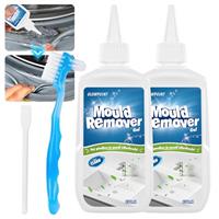 GLOWPOINT Mould Remover Gel, Large Capacity Black Mould & Mildew Remover, Deep Cleaner for Washing Machine, Bathroom, Kitchen Sink, Tile & Grout