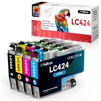 Halloya LC422XL LC422 for Brother LC-422XL Ink Cartridges Replacement for Brother LC422 Ink Cartridges LC-422XLVAL Compatible with MFC-J5340DW MFC-J5740DW MFC-J6940 MFC-J6540DW (4 Pack)