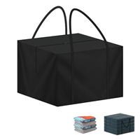 LAMUNI Garden Cushion Storage Bag, Garden Furniture Cushion Storage Bag, Outdoor Cushion Storage Bags with Handle, Large Patio Storage Bag for Christmas Tree
