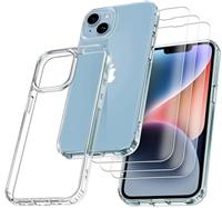 RKINC Screen Protector [3-Pack] for iPhone 12 Pro Max 6.7-In