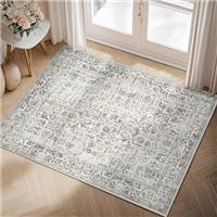 HUGEAR Vintage Rugs Area Rug Bedroom Kitchen Lounge Bedside Office Indoor Carpet Low Pile Carpets