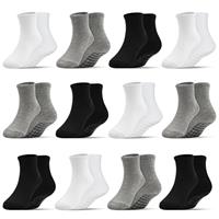 HYCLES Baby Non-Slip Grip Socks - Toddler Anti-Skid With Gri