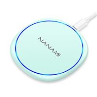 NANAMI Wireless Charger for iPhone and Samsung - Wireless Charging Pad Qi-Certified 10W Max for iPhone 16 15 14 13 12 SE2 11 Xs XR X 8 Plus New Airpods and Galaxy S24 S23 S22 S21 S20 S10 S9 S8 Note 20