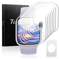 TOCOL 8 Pack Screen Protector Compatible with Apple Watch 42mm(2024) iWatch Series 10 42mm [HD Clear] [Scratch Resistant] [Bubble Free] [Easy Installation] Ultra-thin TPU Flexible Soft Film - 42mm