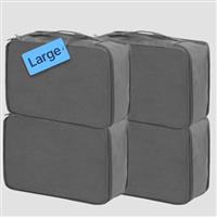 Large Packing Cubes 4 PCS, Large Suitcase Organiser Bags 4-Piece, Large Travel Bags Organiser 4 Pack