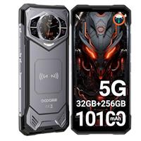 DOOGEE S200 Rugged Smartphone 5G 2025, 32GB+256GB/2TB DDR5, 10100mAh/33W Rugged Mobile Phones, 1.32" AMOLED Rear Display, Android 14 Phone, 6.72 FHD+/120Hz, 100MP+20MP Night Vision,NFC/Face ID