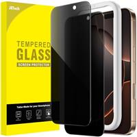 JETech Privacy Screen Protector for iPhone, Anti Spy Tempered Glass Film