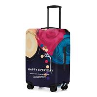 Adorila Travel Luggage Protector, Washable Suitcase Cover, E