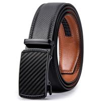 Vatan Men's Belt Leather Ratchet Belt for Men Dress Casual Every Day with Adjustable Buckle, Trim to Fit