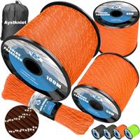 Aystkniet 750 LB Paracord Rope, 11 Strands Parachute Cord 15M 24M 31M 50M 100M, 4MM Reflective Tactical Rope | Ideal for Crafting, DIY, Camping, Survival, Outdoor and Home Improvement & Repairs