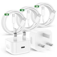 iPhone 15 Charger Apple MFi Certified 20W PD USB C Wall Charger Block Plug Power Adapter with USB C to Type C Cable Fast Charging for iPhone 15/15 Pro/15 Pro Max/15 Plus/iPad Pro