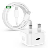 iPhone 15 Charger Apple MFi Certified 20W PD USB C Wall Charger Block Plug Power Adapter with USB C to Type C Cable Fast Charging for iPhone 15/15 Pro/15 Pro Max/15 Plus/iPad Pro