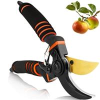 Professional Titanium Garden Secateurs, Gardening Pruning Shears, Garden Scissors, Bypass Secateurs, Garden Pruners Gift for Branches, Hedges and Flowers