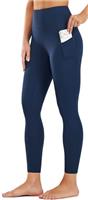 PERSIT Gym Leggings for Women with Pockets 25''/28'' - High Waisted Buttery Soft Womens Yoga Pants Workout Sports Running Activewear Leggings