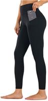 PERSIT Gym Leggings for Women with Pockets 25''/28'' - High Waisted Buttery Soft Womens Yoga Pants Workout Sports Running Activewear Leggings