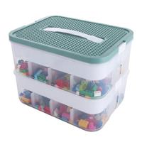 ZOFUN Storage Boxes with Lids for Lego, 30.5 x 23 x23 cm Toy