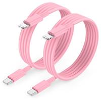 Jeenek iPhone Charger Cable 3m Fast Charge, 2Pack Extra Long iPhone 12 Fast Charging Lead, USB C to Lightning Cord
