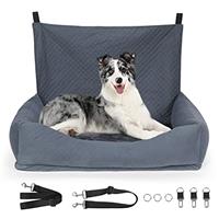 Honey Paws Dog Car Seat for Medium to Large Dogs or Two Small Dogs Dog Car Bed, Doggo Booster Seat, Travel Bed for Pets, Carriers & Travel Products for Doggo